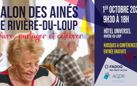 Salon des aînés à Rivièere-du-Loup