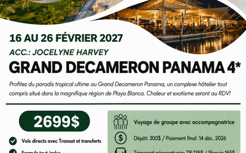 Grand Decameron Panama 4★  Profitez du paradis tropical ultime