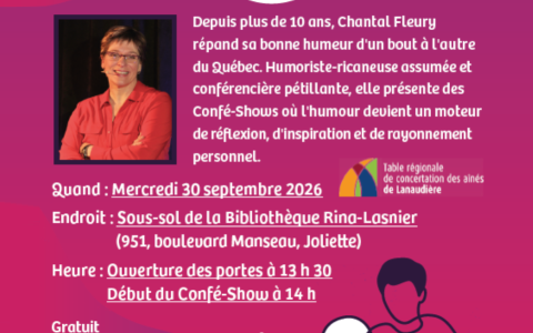 Confé-Show - Journée internationale des aînés