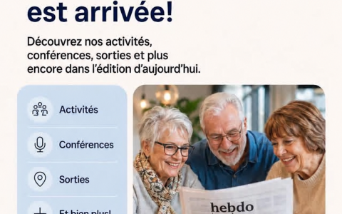 📣 ELLE EST ARRIVÉE! Notre programmation automne-hiver est maintenant disponible! 🍂❄️