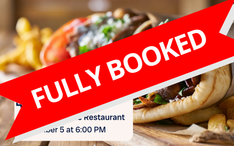 **FULLY BOOKED**Dinner Gathering at La Casa Grecque restaurant